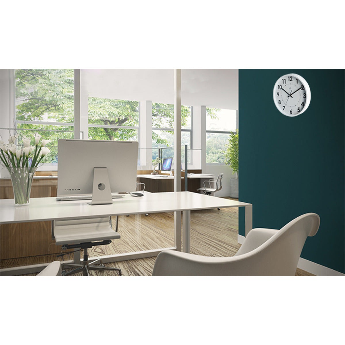 Horloge silencieuse Abylis Ø30cm - Orium