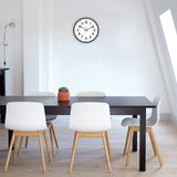 Horloge quartz silencieuse Oris Ø40cm - Noir - Orium