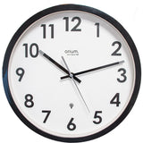 Horloge Naturalis radiocontrôlée Ø30cm - Noir - Orium
