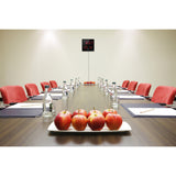 Horloge LED date - Rouge - Orium
