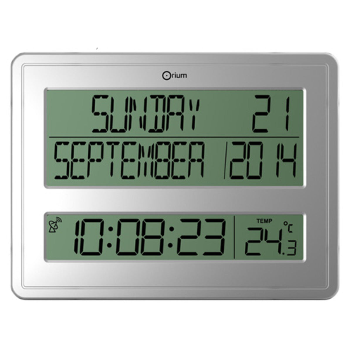 Horloge digitale calendrier radio-contrôlée Titan - Orium