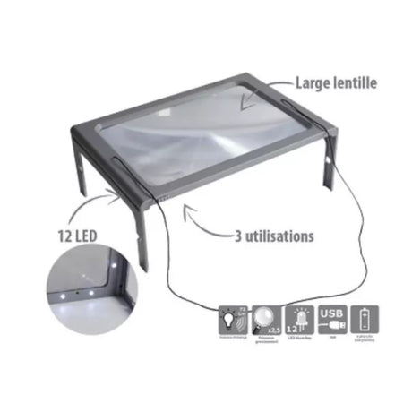 Loupe de lecture Pausare x2,5 - Orium