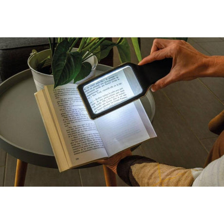 Loupe ergonomique XL lecture, documents, loisirs créatifs - Orium