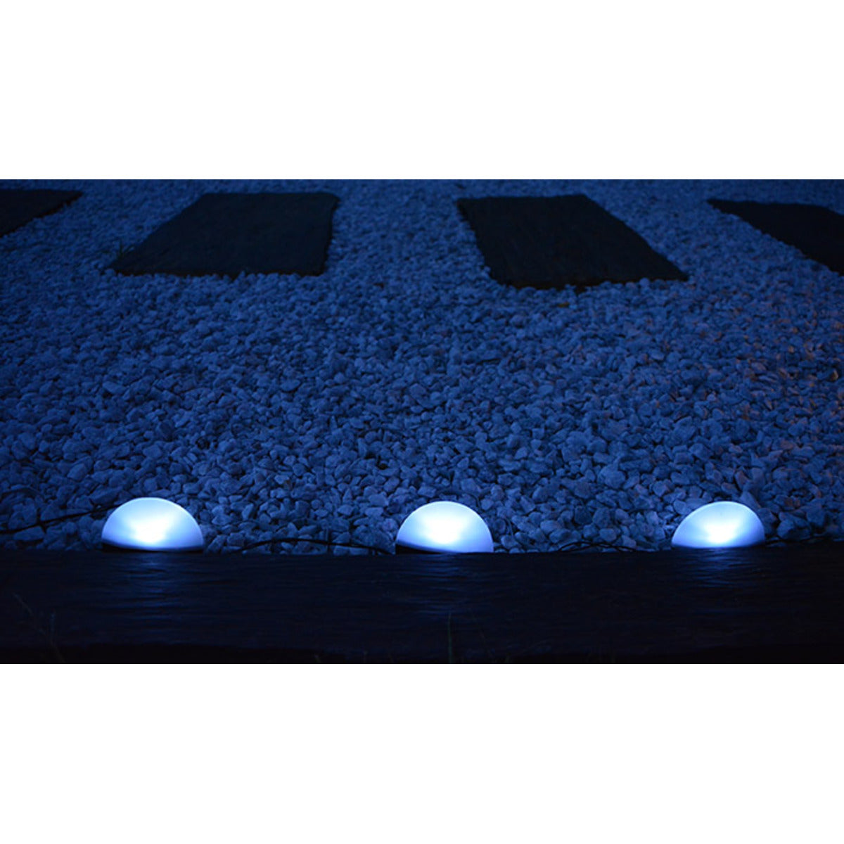 Guirlande solaire LED demi-lune - Orium