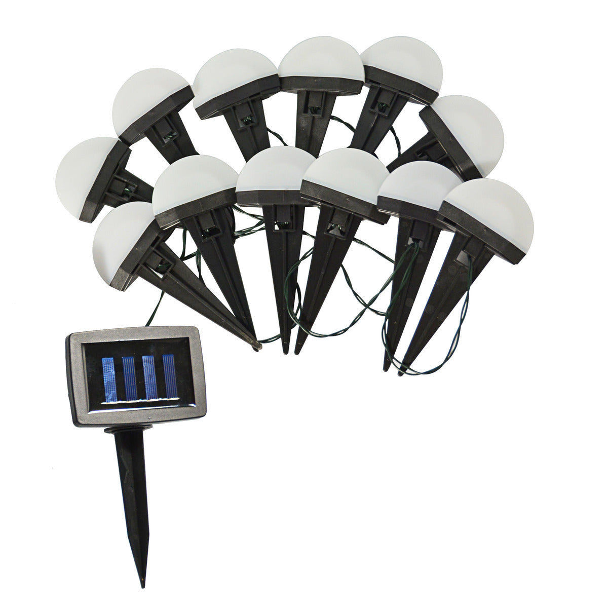 Guirlande solaire LED demi-lune - Orium