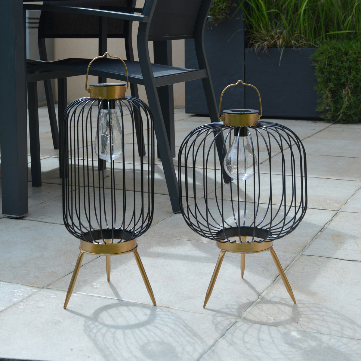 Lanterne solaire filaire Celestin Ø19cm - Orium
