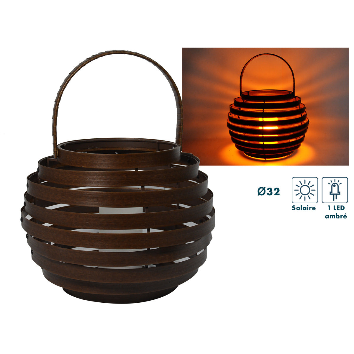 Lanterne solaire Honey - Orium
