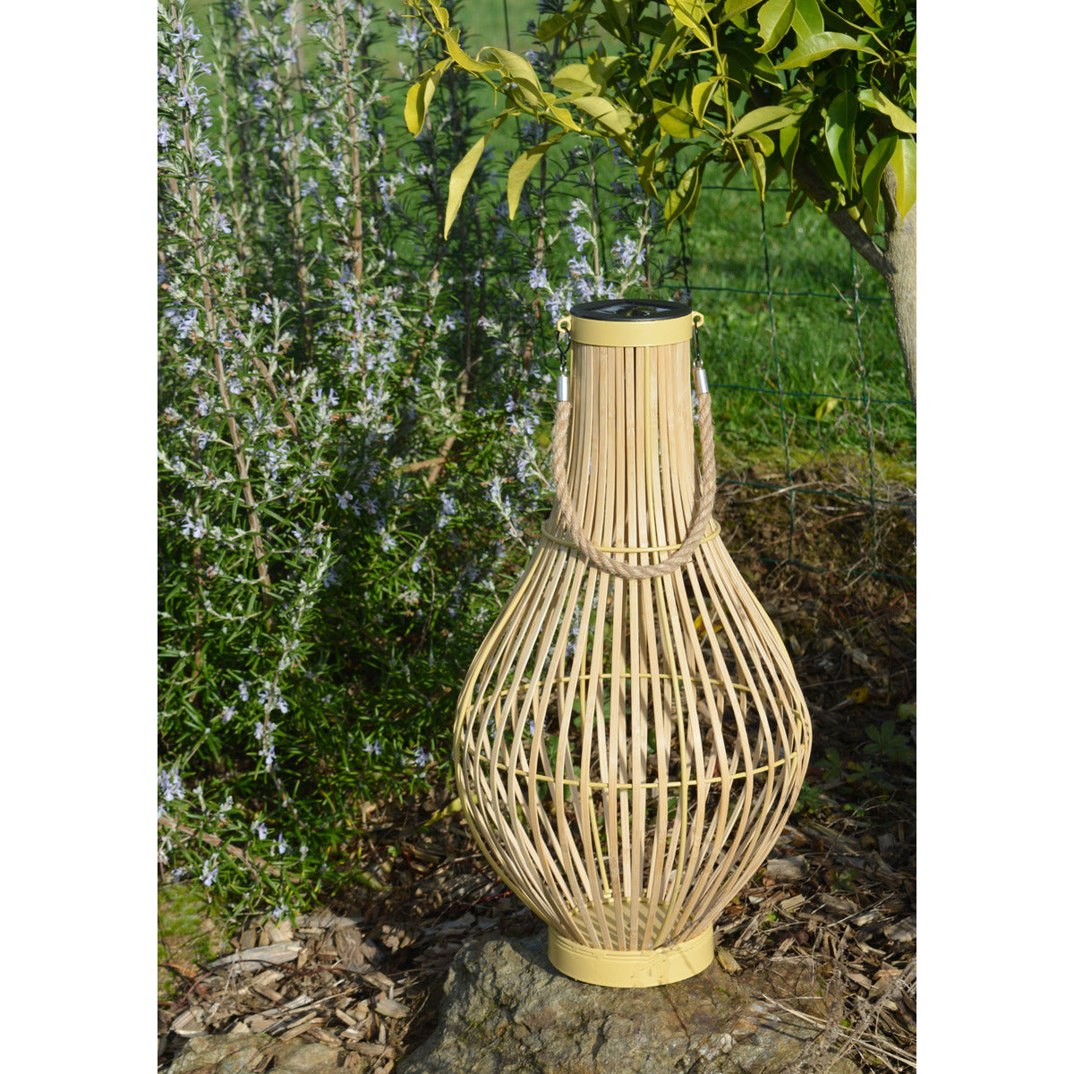 Lanterne solaire bambouVase - Orium
