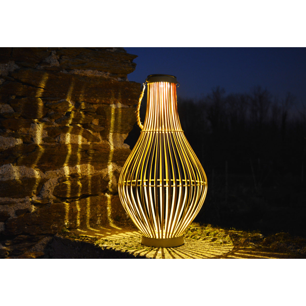 Lanterne solaire bambouVase - Orium