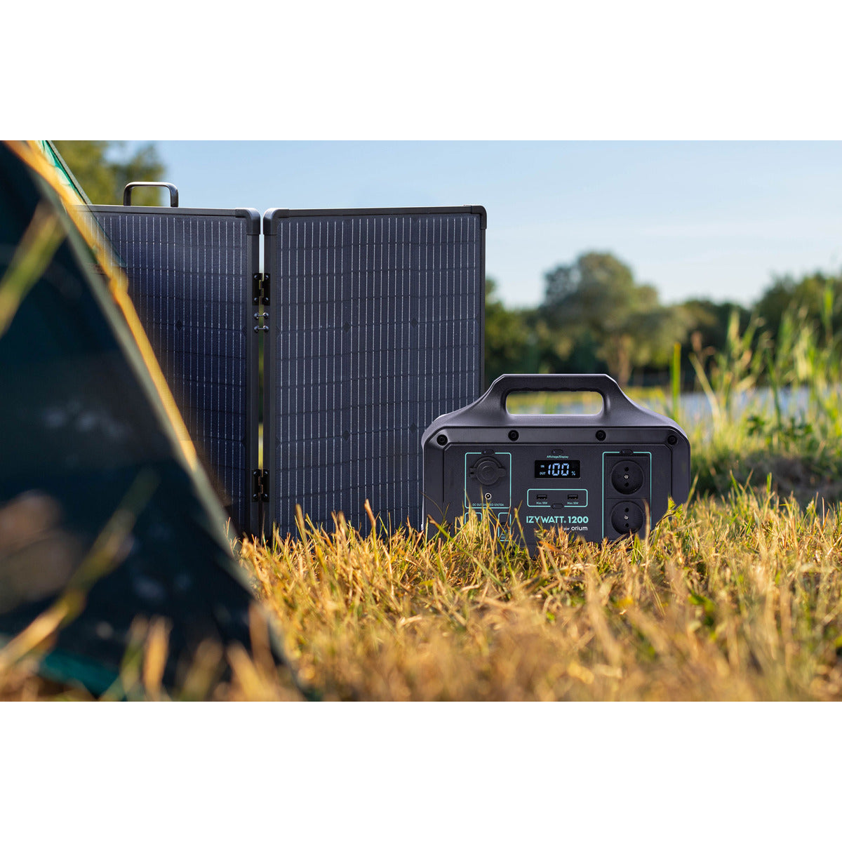 Pack générateur solaire Izywatt 1200 + panneau solaire 200W - Orium