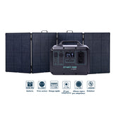Pack générateur solaire LFP Izywatt 2400 + panneau solaire 315W - Orium