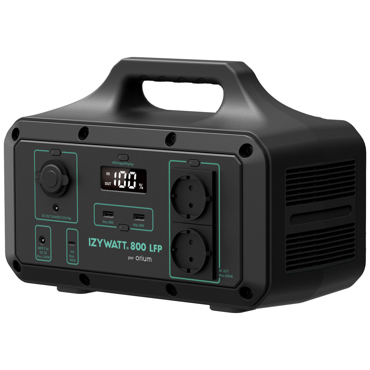 Station électrique portable LFP Izywatt 800 - Orium