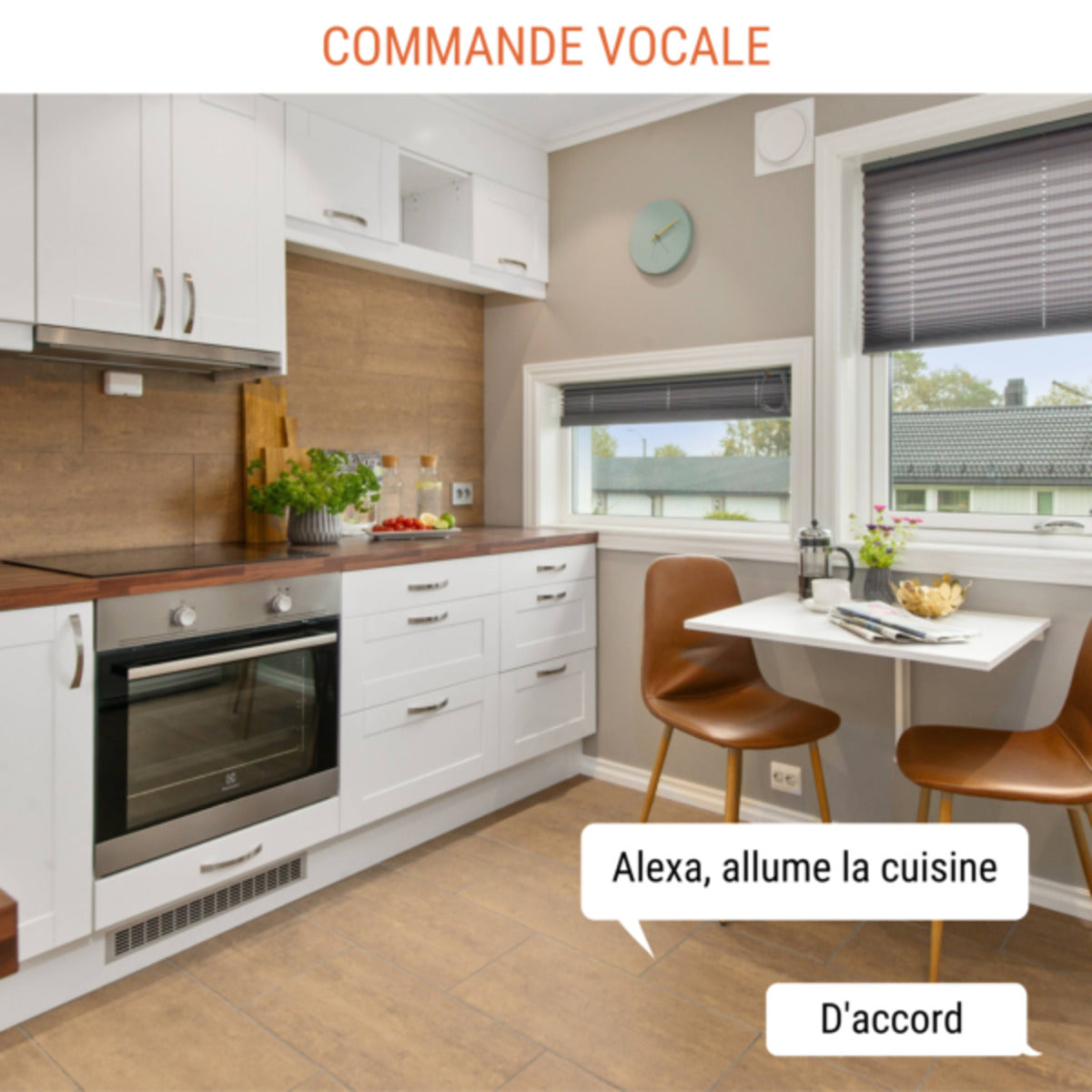 Interrupteur variateur + rétroéclairage Concierge Versailles - Konyks