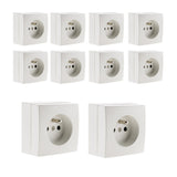 Prise 2P+T Bel'Vue blanc - Zenitech