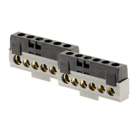 Bornier phase 6 connexions noir - Thomson