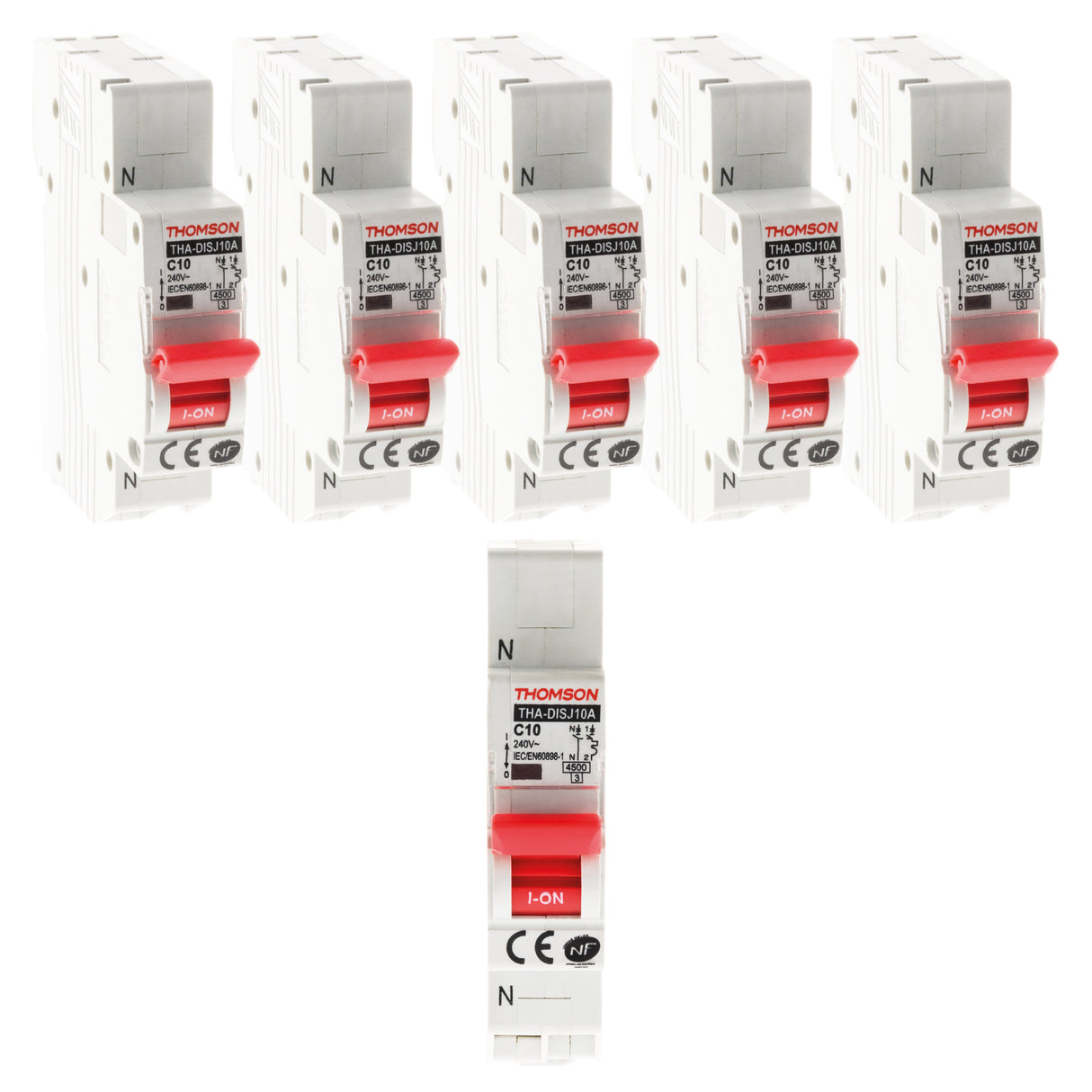 Disjoncteurs connexions automatiques PH+N - Thomson