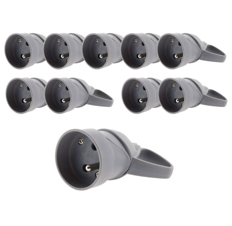Fiche femelle anneau 16A 2P+T - Zenitech