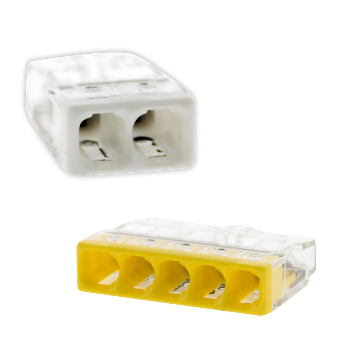 Lot de 150 bornes S2273 Push-In pour câblage rigide 0,5 à 2,5mm² - Wago