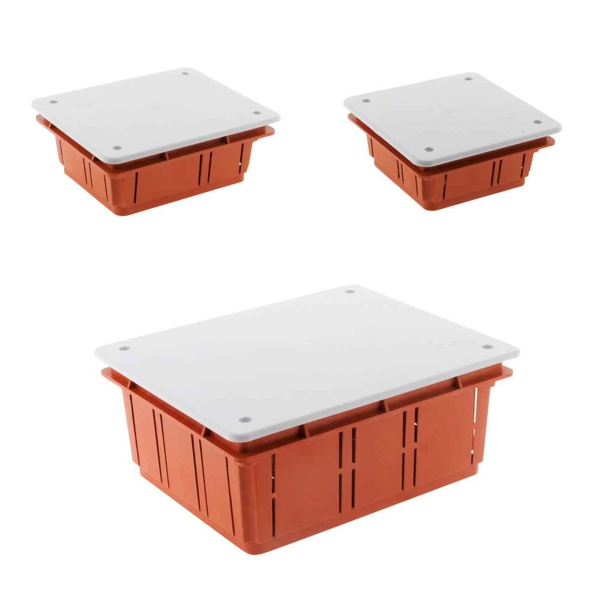 Set de 3 boîtes de dérivation à encastrer - Zenitech
