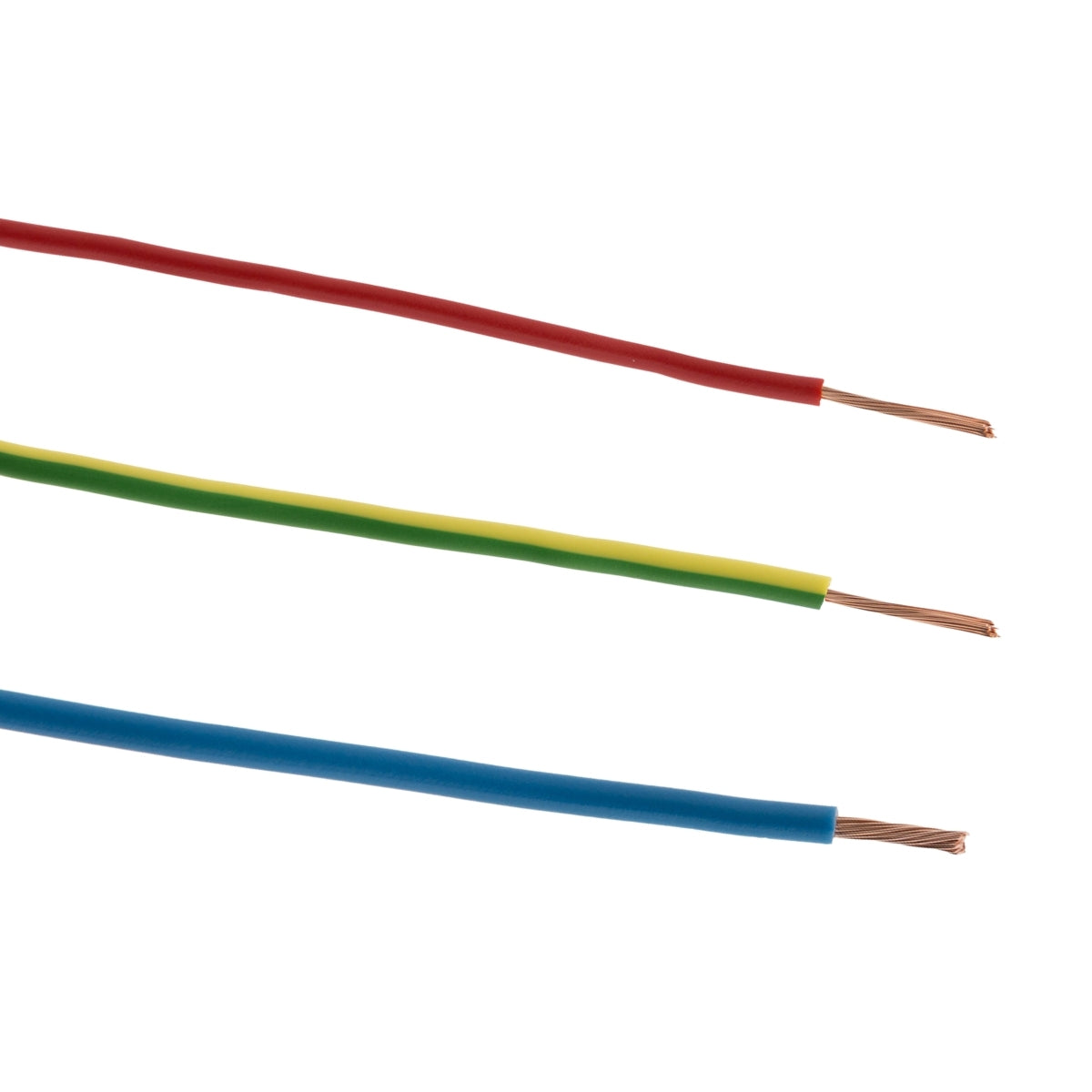 Set de 3 câbles électriques H07VK 1x2,5mm² 5m - Zenitech