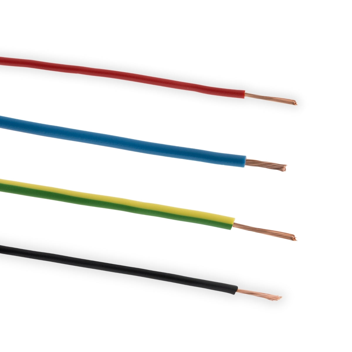 Set de 4 câbles électriques H07VK 1x1,5mm² 10m - Zenitech