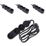 Lot de 4 multiprises Home 3 prises 16A 2P+T - Zenitech