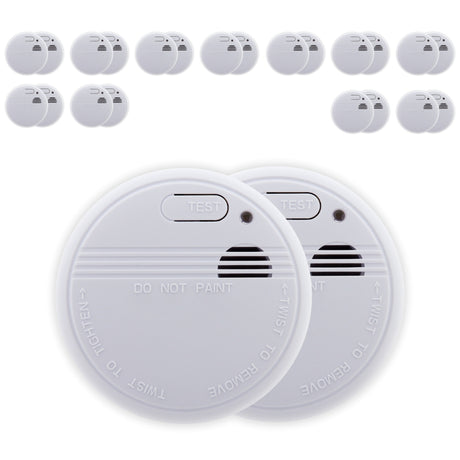 Détecteurs de fumée autonomie 5 ans - pile + accessoires - Otio