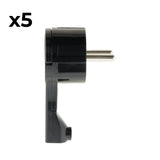 Fiche mâle 16A extraplate - Zenitech