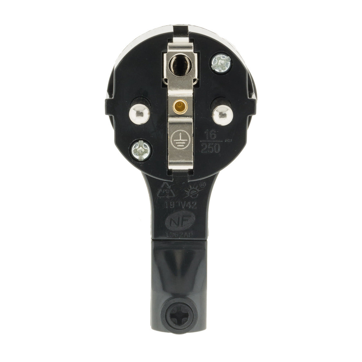 Fiche mâle 16A extraplate - Zenitech