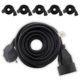 Lot de 6 prolongateurs bague 16A HO5VV-F 3G1,5mm² - Zenitech