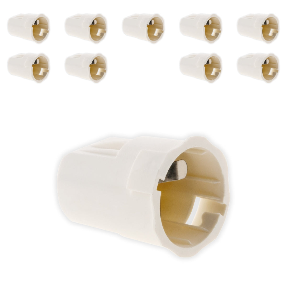 Lot de 50 douilles testeurs d'installation B22 - Zenitech