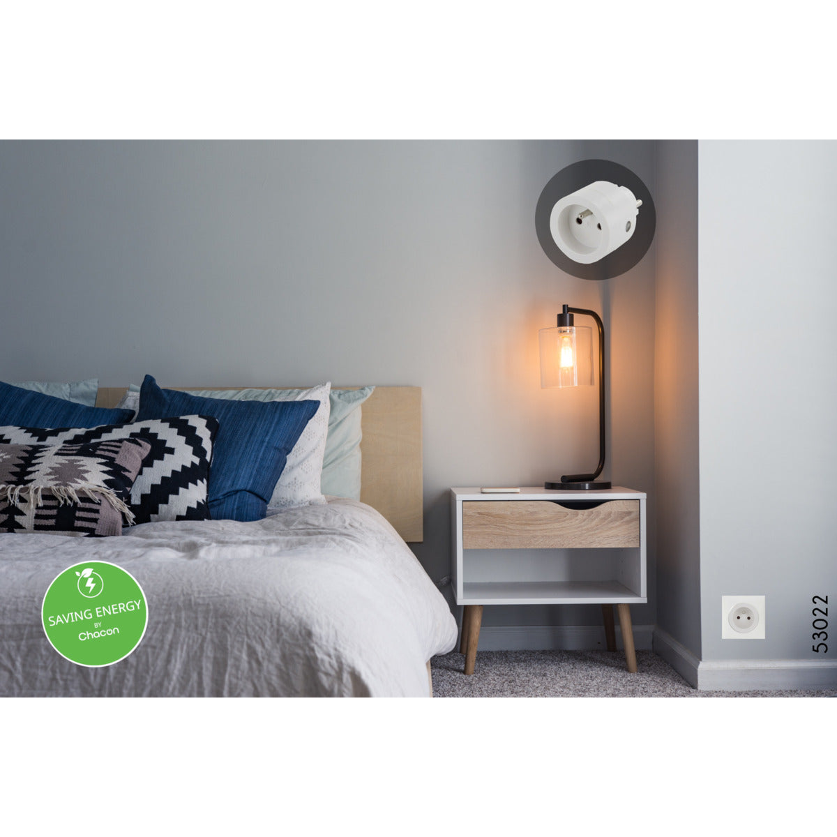 Prise programmateur Wi-Fi + caméra de surveillance rotative 4G panneau solaire - DiO