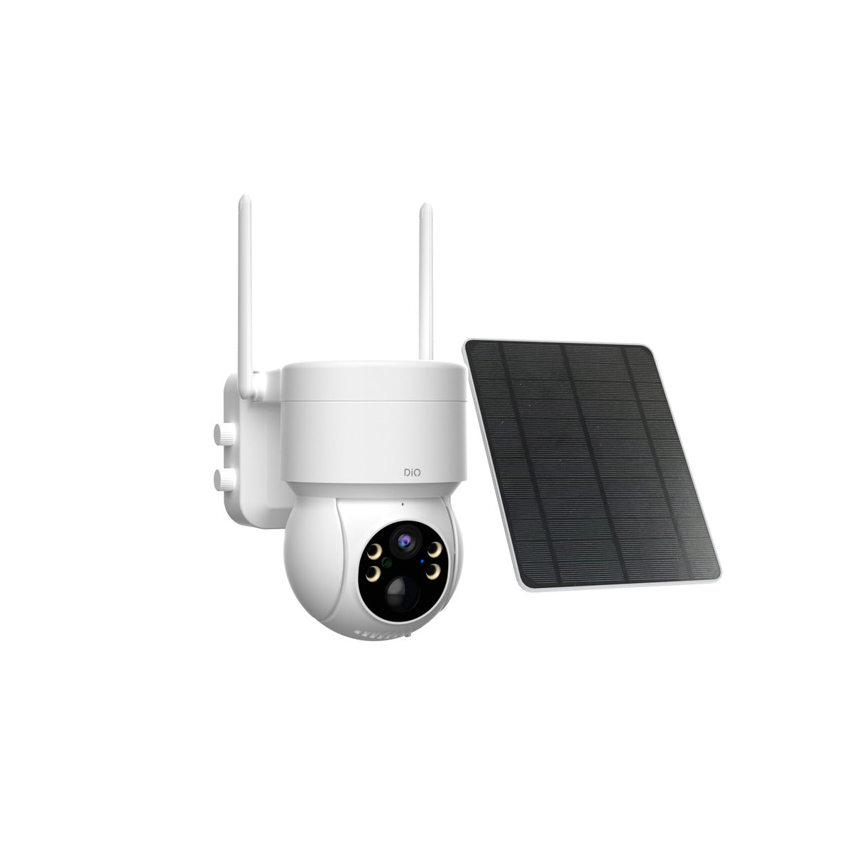 Prise programmateur Wi-Fi + caméra de surveillance rotative 4G panneau solaire - DiO