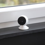 Mini caméra IP Wi-Fi intérieure + mini détecteur mouvement sans fil + module éclairage - DiO