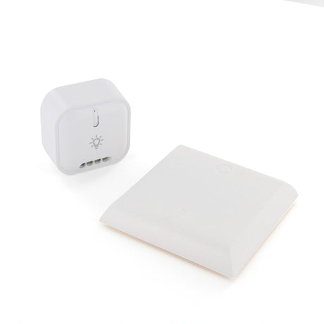 LED ronde magnétique 60lm + module d'éclairage On/Off sans fil + interrupteur Smart Pebble - DiO