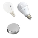 2 ampoules LED connectées E14/E27 5W Bluetooth + interrupteur Smart Pebble - Chacon