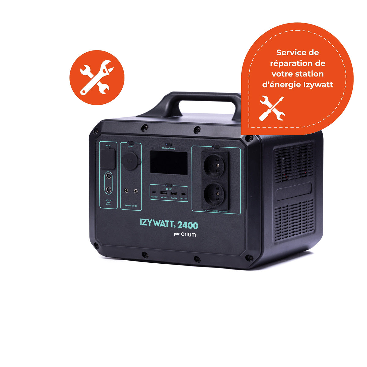 Service de réparation pour station Izywatt 2400