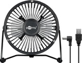 Mini ventilateur Ø13cm - rechargeable USB - Goobay