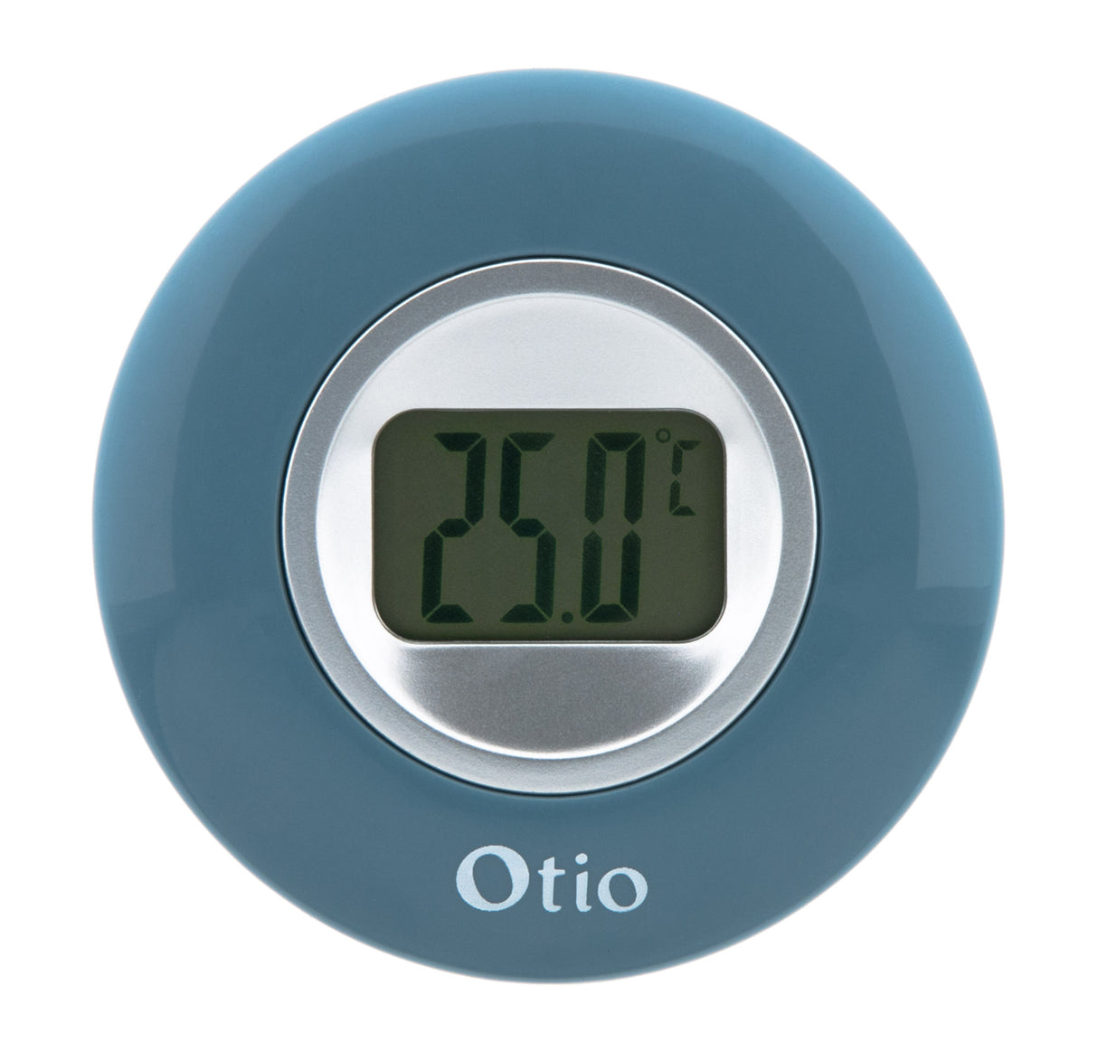 Lot de 2 - Thermomètre d'intérieur - Bleu canard écran LCD - Otio