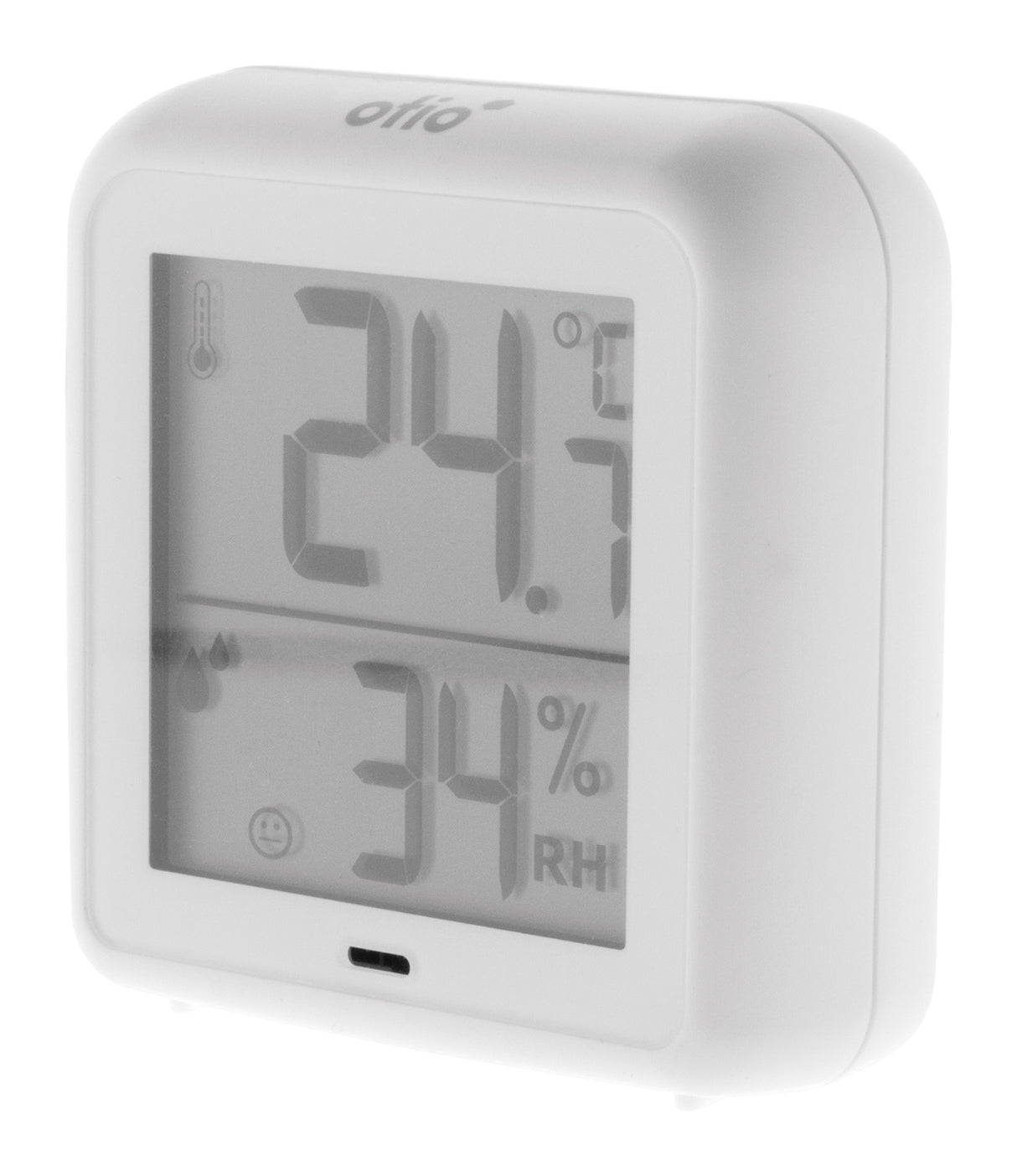 Thermomètre hygromètre intérieur + capteur - Otio
