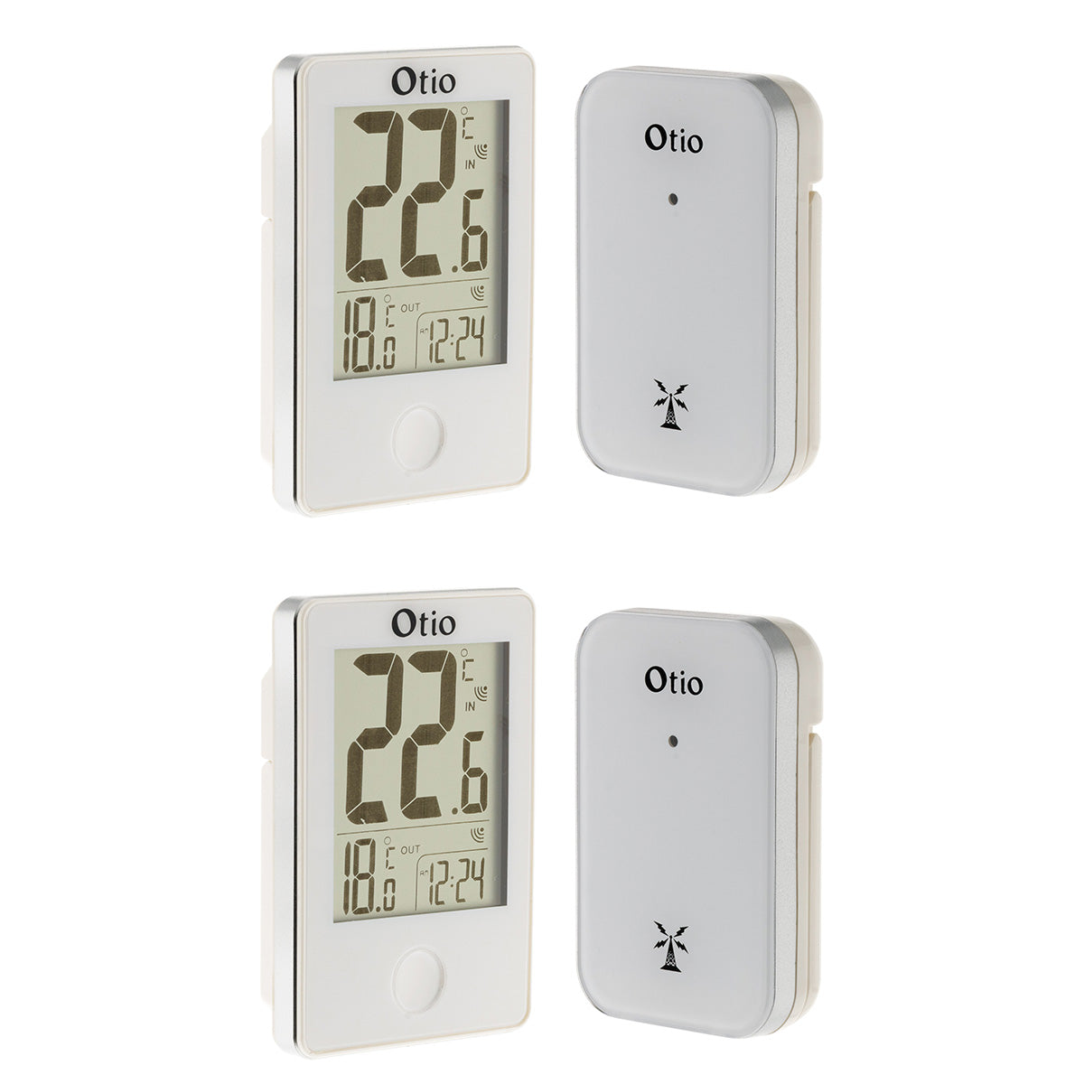 Thermomètre intérieur et extérieur sans fil - Otio