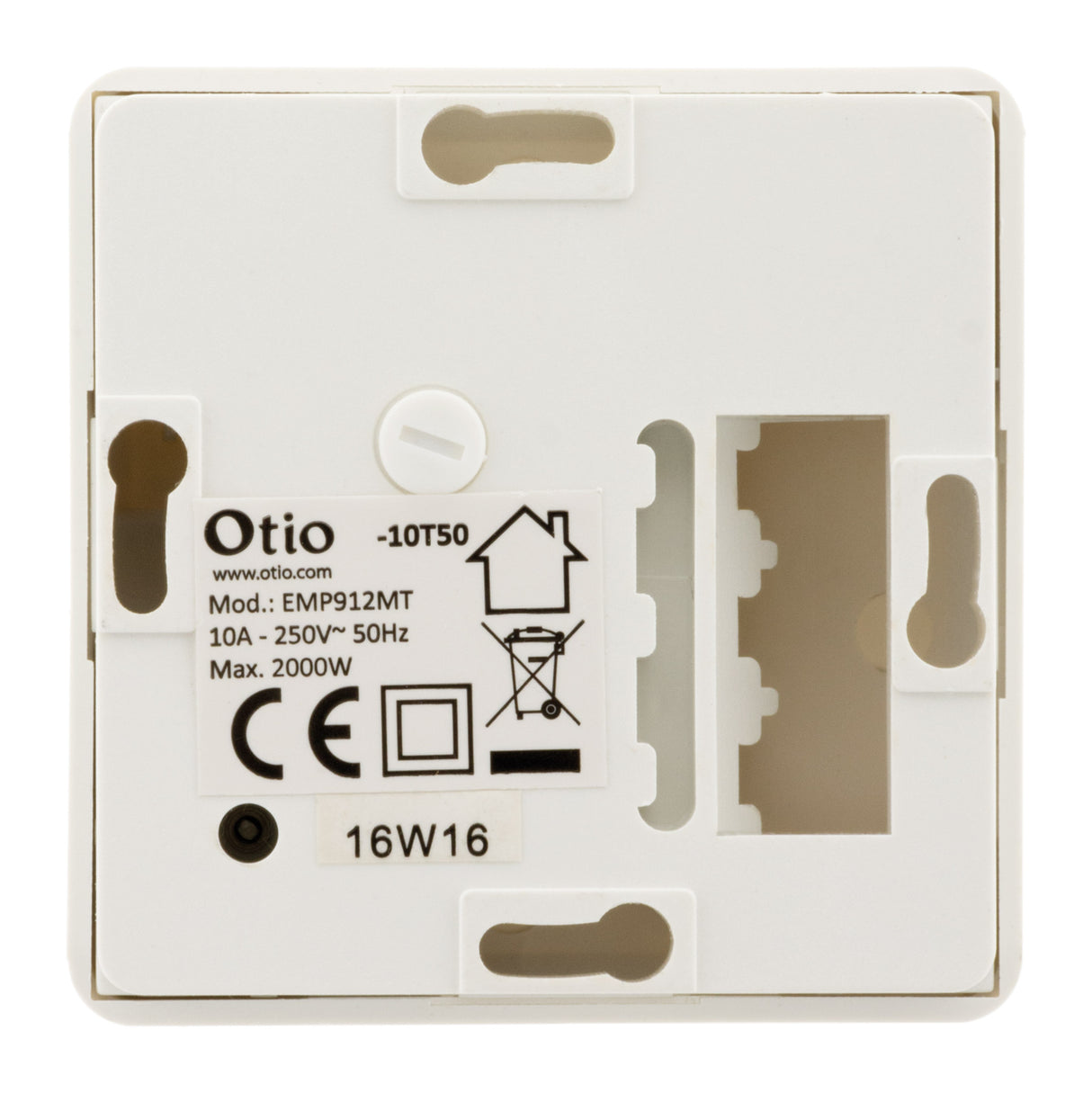 Thermostat mécanique blanc - Otio