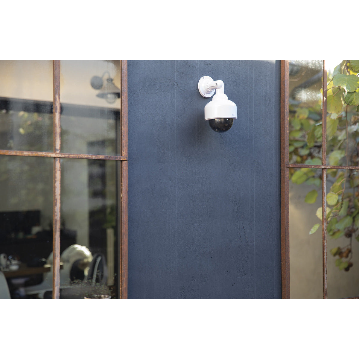 Caméra surveillance extérieure factice avec LED - Otio