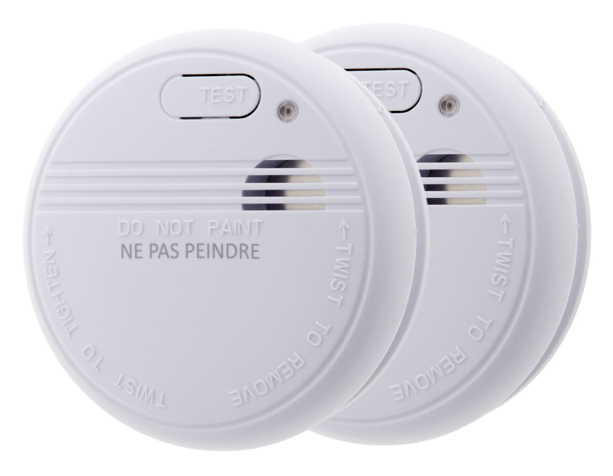 Détecteurs de fumée autonomie 5 ans - pile + accessoires - Otio