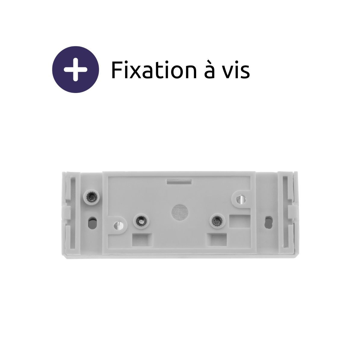 Bouton de sonnette filaire + étiquette porte-nom - Otio