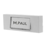 Bouton de sonnette filaire + étiquette porte-nom - Otio
