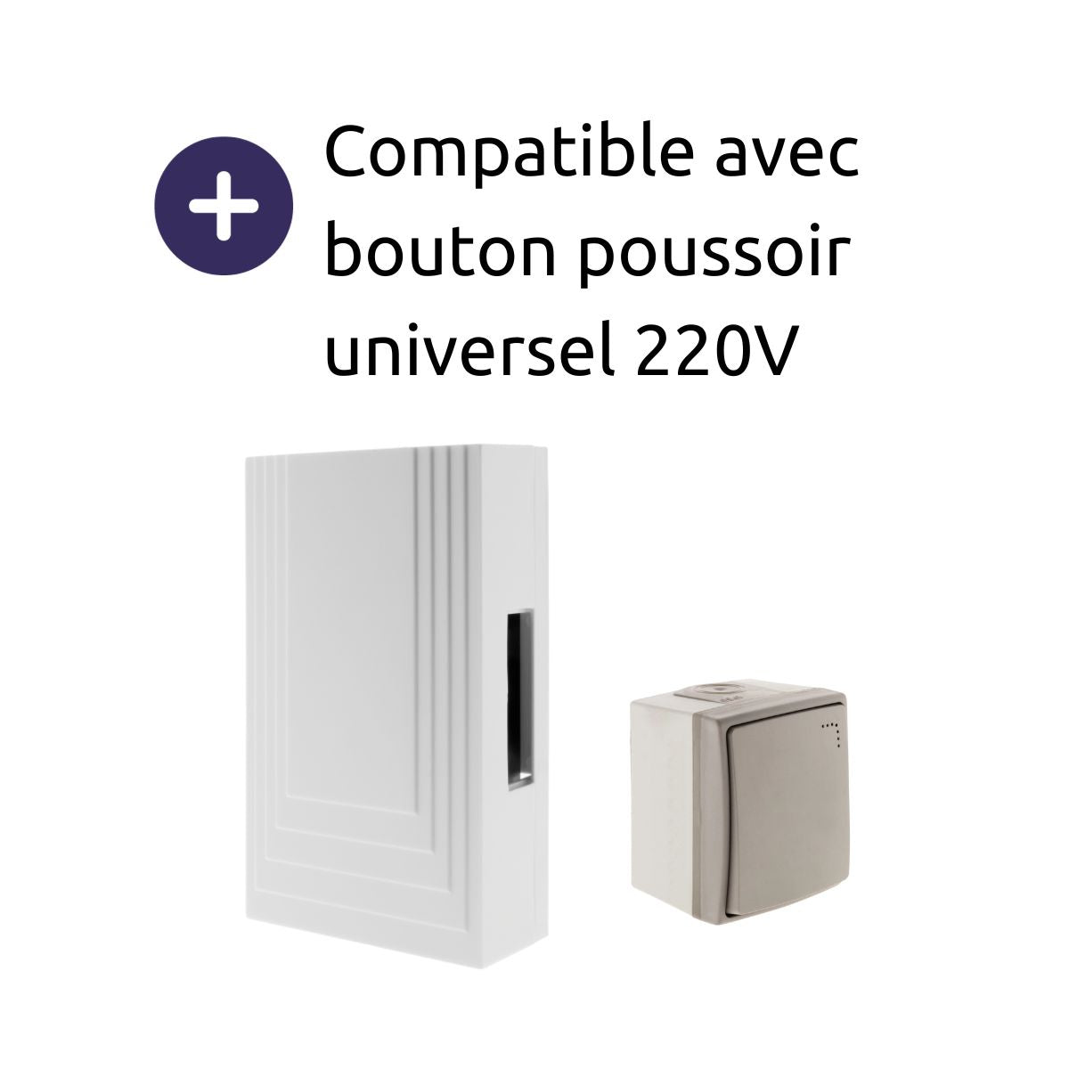 Carillon filaire avec transformateur 8V - Otio