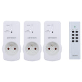 Pack de prises télécommandées - blanc - Zenitech