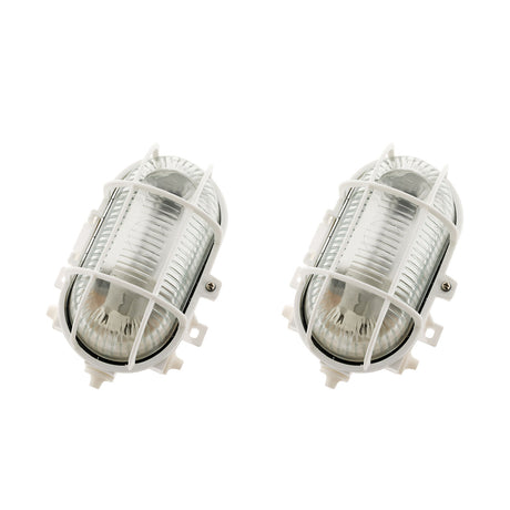Hublot ovale extérieur IP44 + ampoule LED - Zenitech