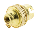 Double douille B22 laiton bague - Zenitech